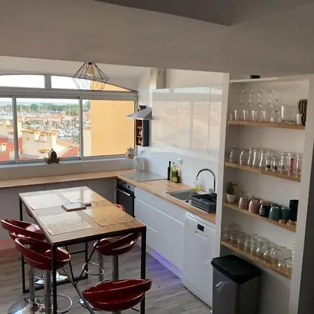 Cap D Centre Port Et Parking Privatif דירה